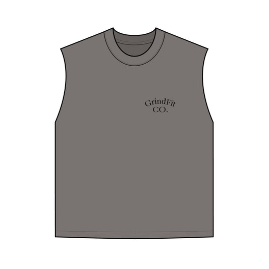 Men's Faded Muscle Tank, Casual Summer Apparel, Workout Gear, Streetwear, Gorilla Graphic Tee